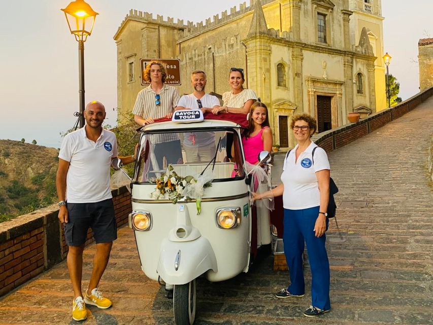 The Godfather's Private Tour - Savoca and Forza D'agro - Panoramic Ape Calessino Ride