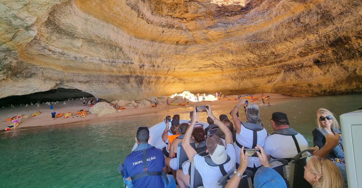 Albufeira: Benagil Cave and Dolphin Sightseeing Boat Cruise - Key Points