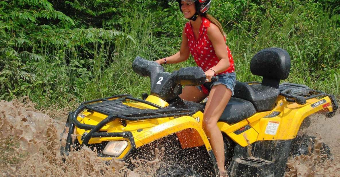 Atv , Zipline and Cenote Swim Experience in the Jungle! - Key Points