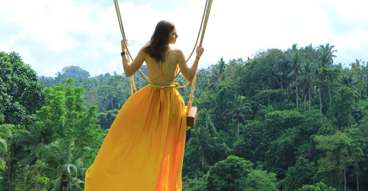 Bali: Aloha Ubud Swing With Optional Transfer and Activities - Key Points