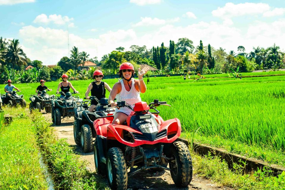 Bali; ATV Tunnel Waterfall and Ubud Rafting - Key Points