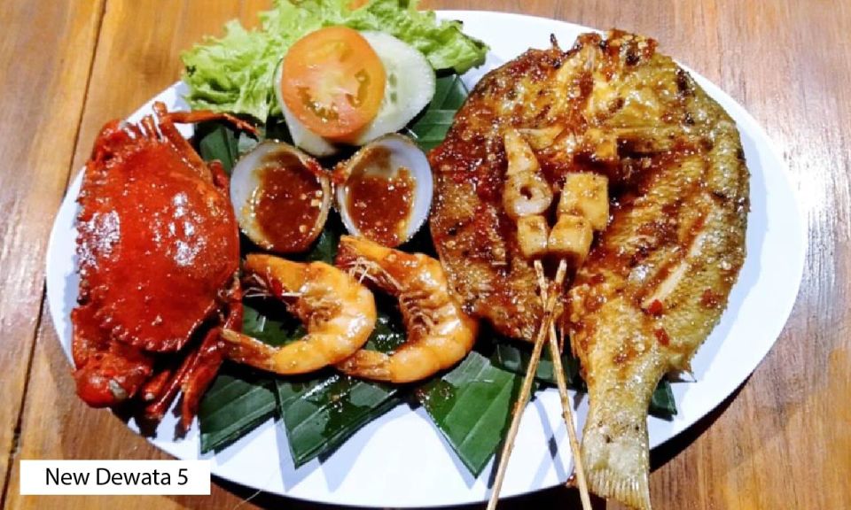 Bali: Jimbaran New Dewata Cafe Seafood Meal With Drinks - Key Points