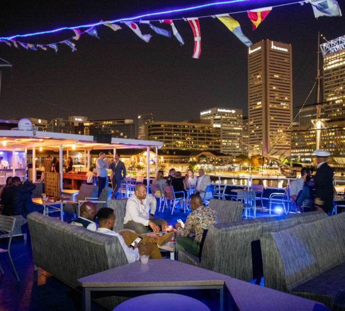 Baltimore: After Dark Dance Party Cruise With Buffet & DJS - Key Points