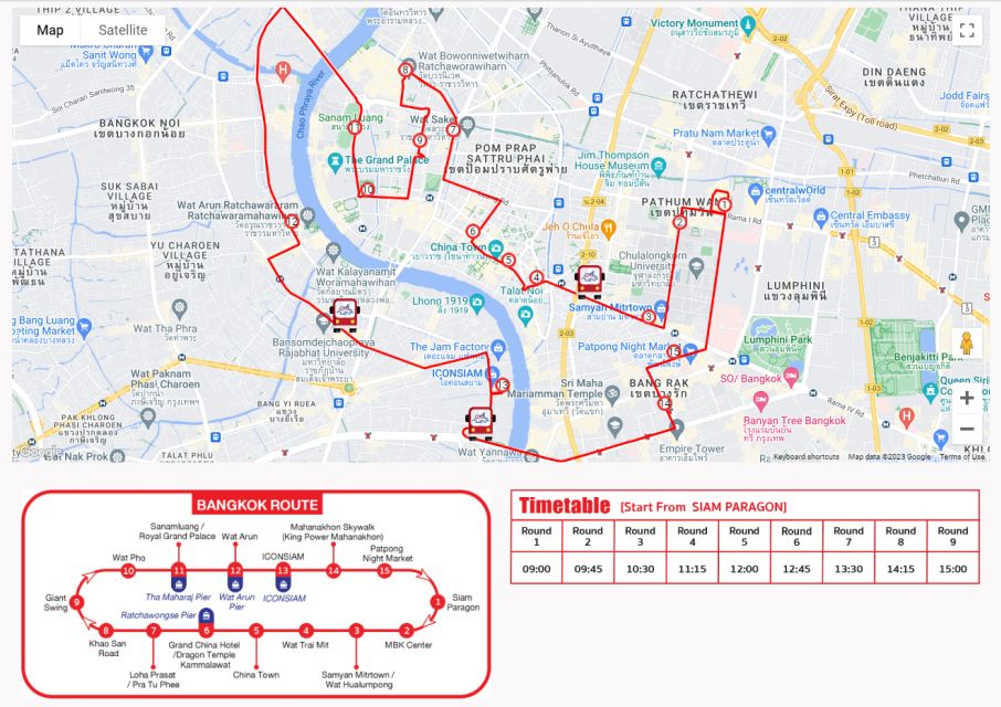 Bangkok: City Sightseeing Hop-On Hop-Off Bus Tour - Key Points