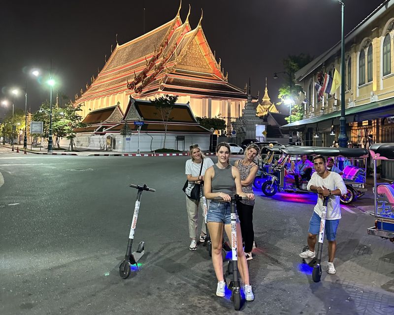 Bangkok: Electric Scooter Tour by Night - Key Points