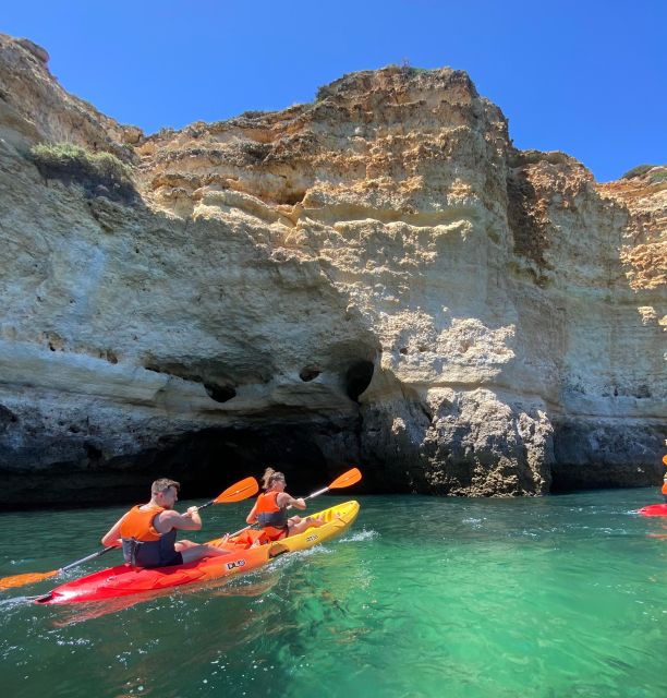 Benagil: Caves, Coves & Secret Beaches Guided Kayaking Tour - Key Points