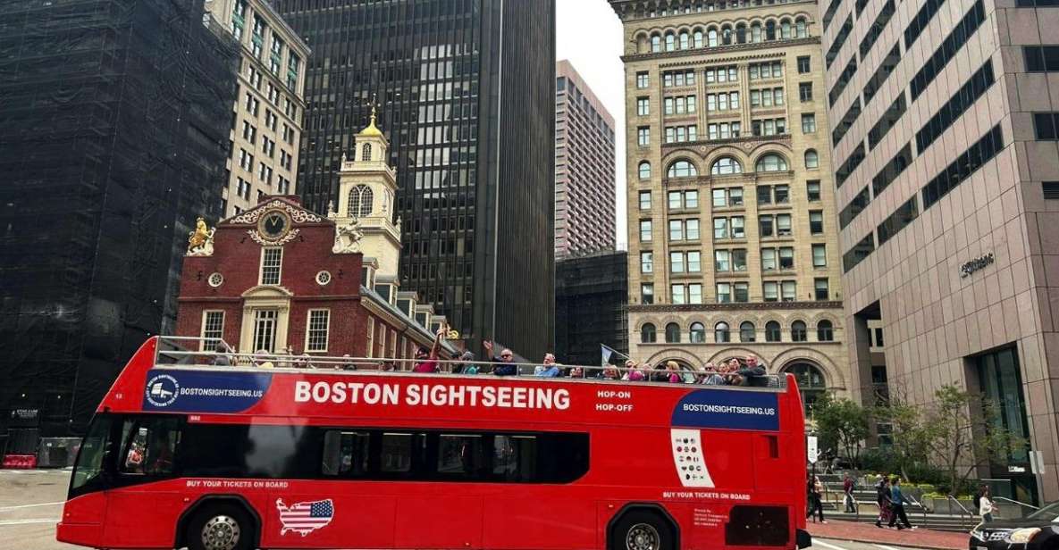 Boston: Hop-On Hop-Off Double-Decker Bus Sightseeing Tour - Key Points