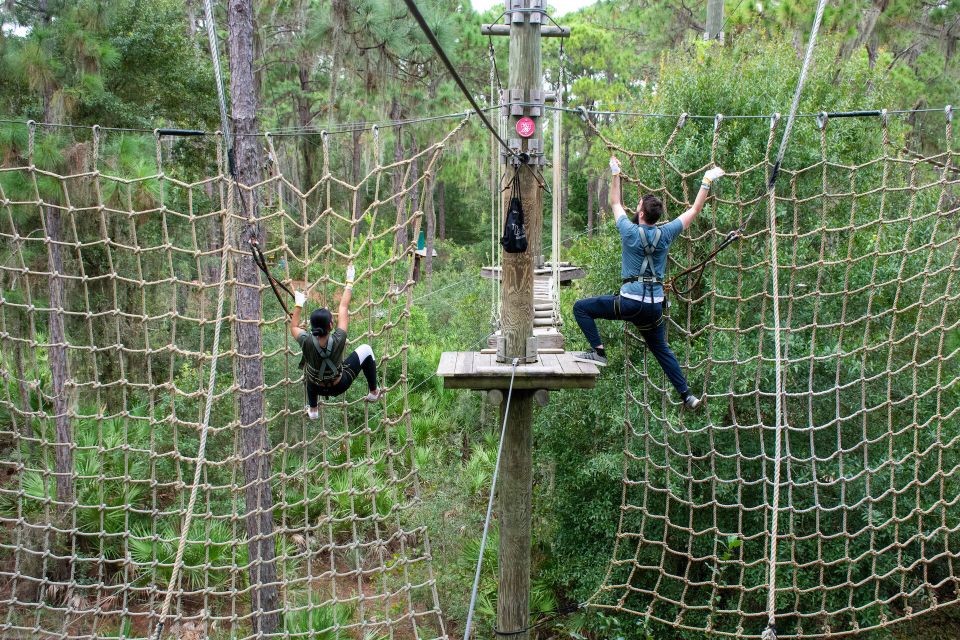 Bradenton: Adventure Course Entry Ticket - Key Points