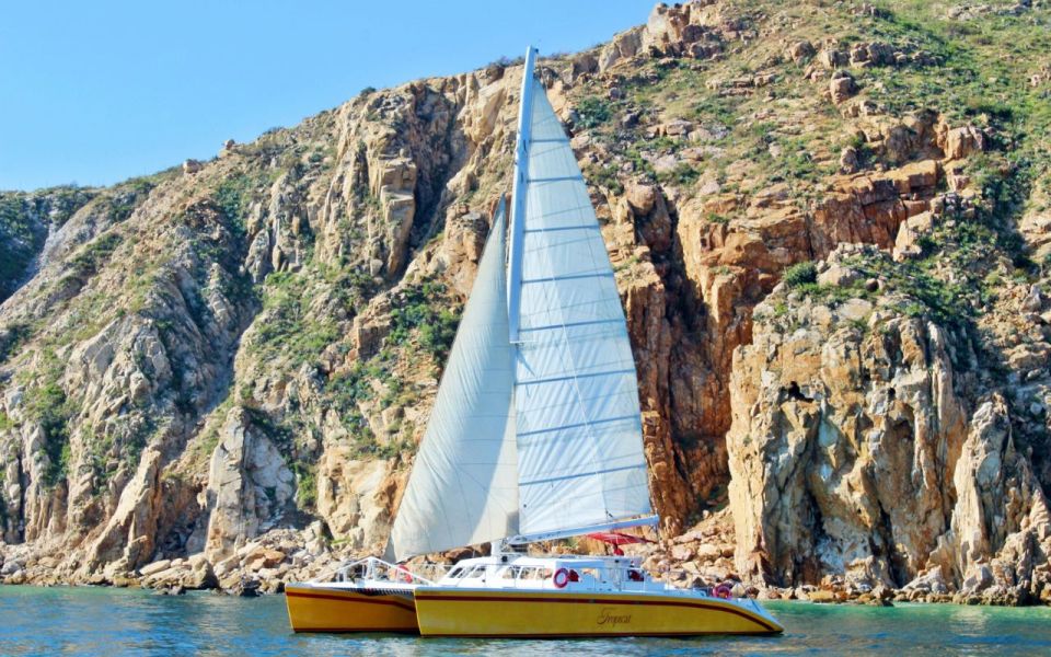 Cabo San Lucas: Sunset Catamaran Cruise With Jazz and Wine - Key Points