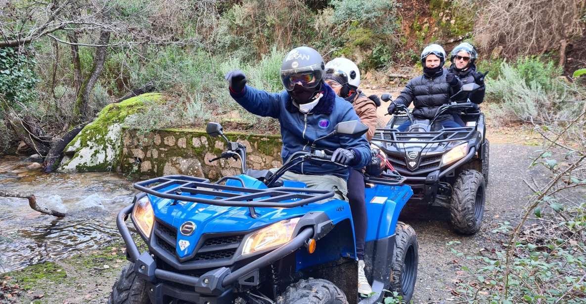 Cagliari: Waterfalls Quad-Atv Adventure From Domus De Maria - Key Points