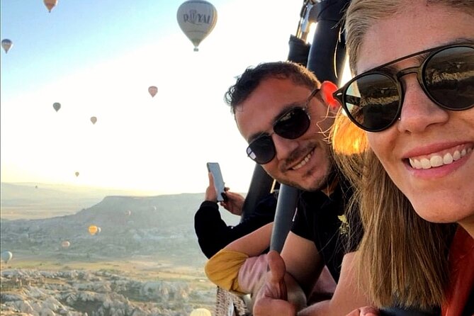 Cappadocia Hot Air Balloon Ride Over Fairychimneys With Transfers - Key Points