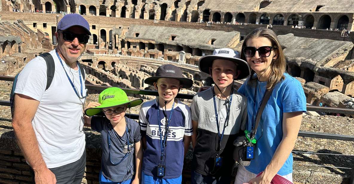 Colosseum & Ancient Rome Family Tour for Kids - Key Points