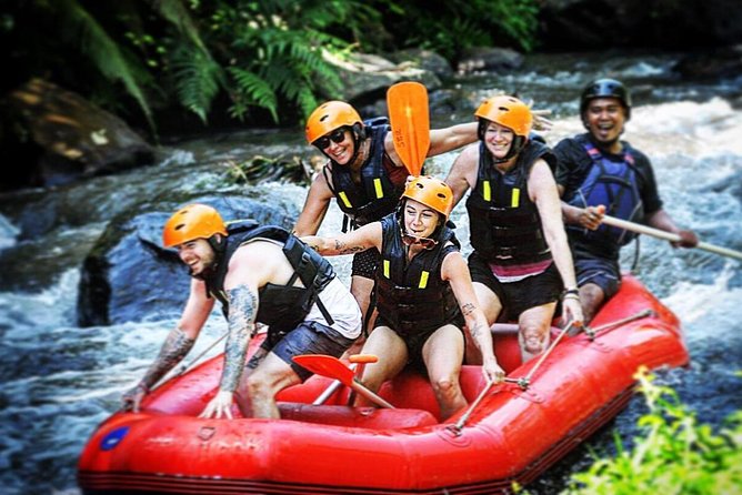 Combo Whitewater Rafting + Full Trek Single ATV Ride in Ubud Bali - Key Points