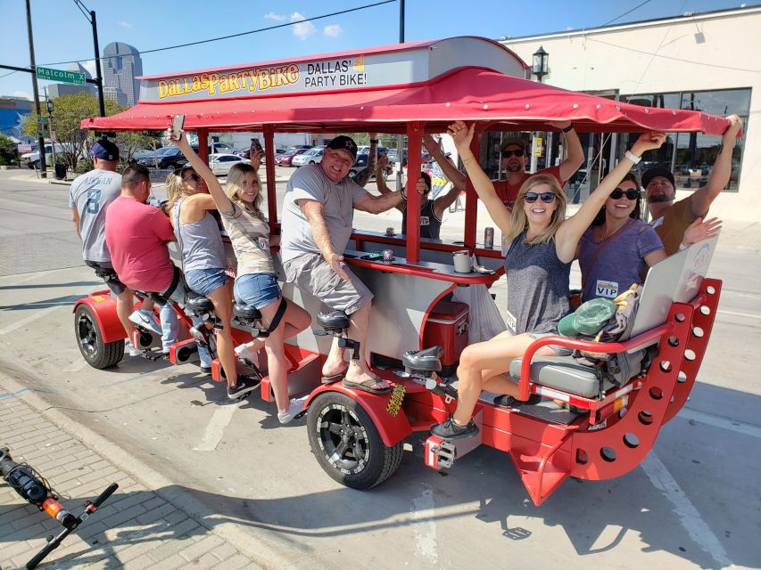 Dallas Party Bike Pub Crawl in Deep Ellum - Key Points