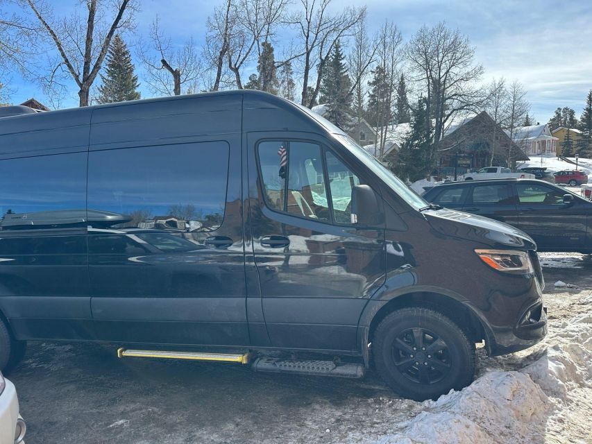 Denver Airport Transfer To/From Aspen for 6-14 Sprinter Van - Key Points