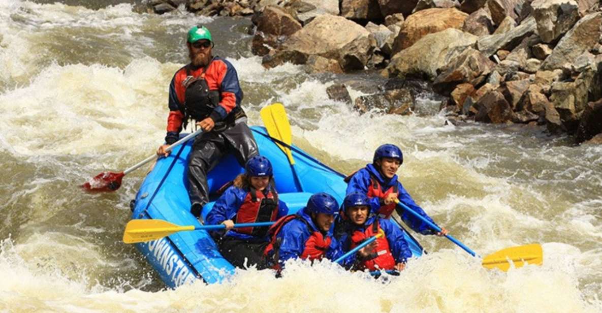 Denver: Upper Clear Creek Intermediate Whitewater Rafting - Key Points