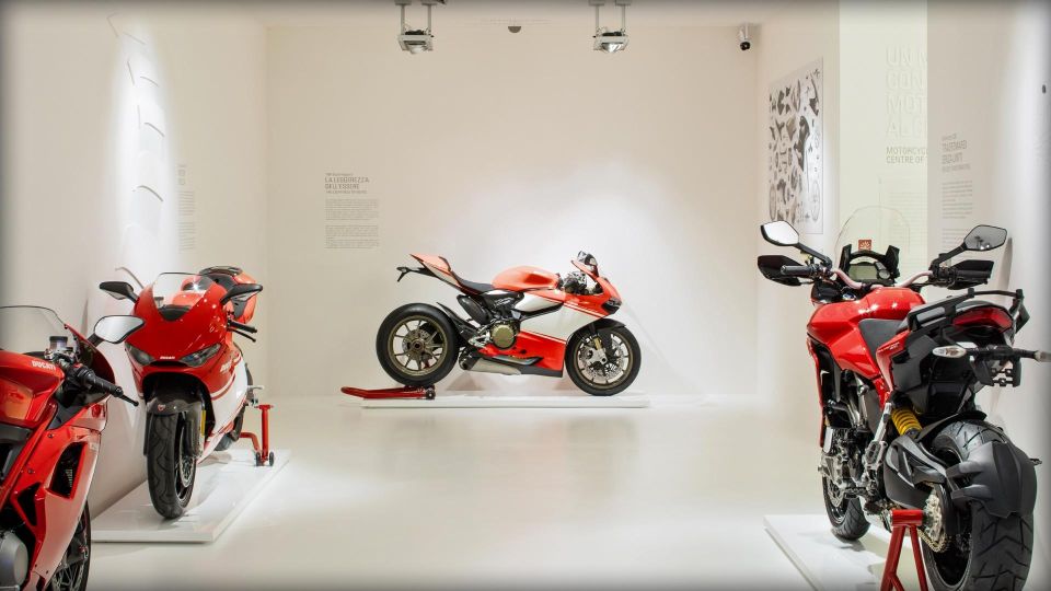 Ducati, Lamborghini Factories+Museums, Ferrari Museum+Lunch - Key Points