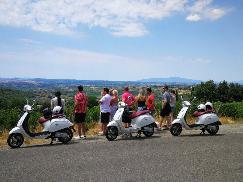 Florence: Chianti Sunset Vespa Tour With Wine & Oil Tasting - Key Points