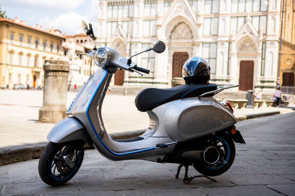 Florence: E-Vespa Rental With Smartphone Tour and Tasting - Key Points