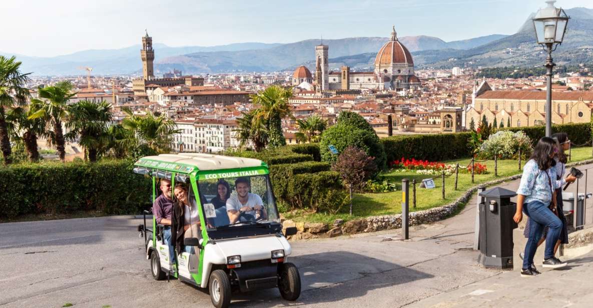 Florence Golf Cart Tour - Half Day - Guided Tour - Key Points