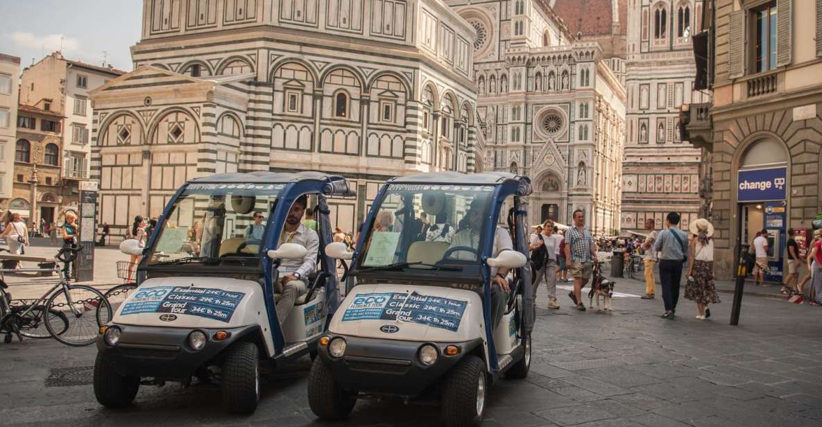 Florence: Old Town Golf Cart Excursion - Key Points