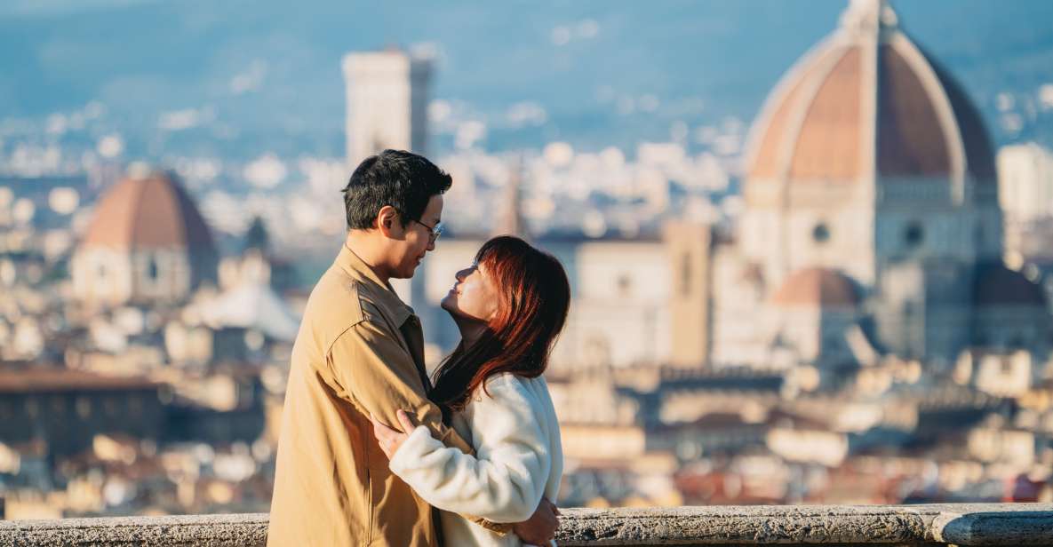 Florence: Private Photoshoot at Piazzale Michelangelo - Key Points