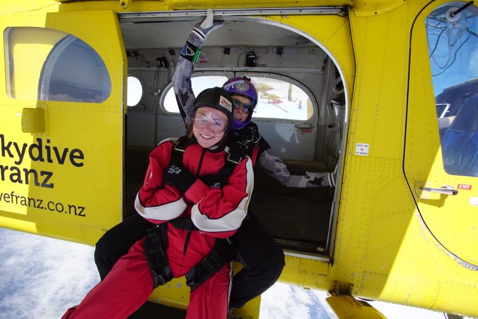 Franz Josef: 13,000ft, 16,500ft or 18,000ft Skydive - Key Points