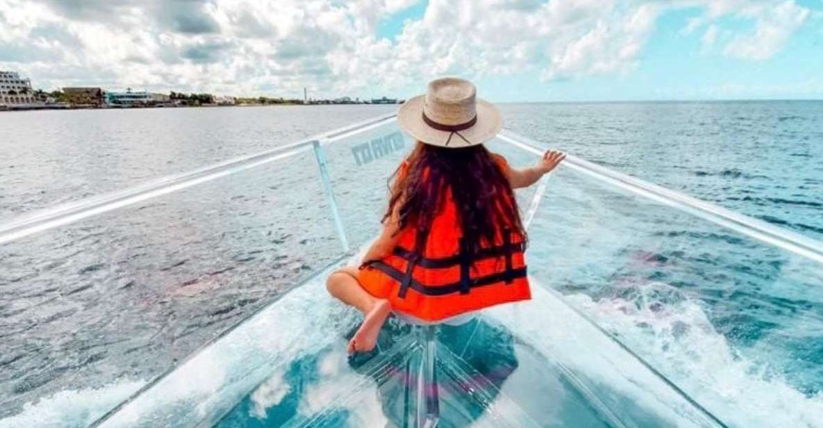 From Cancun: Glass Boat Sightseeing Trip - Key Points