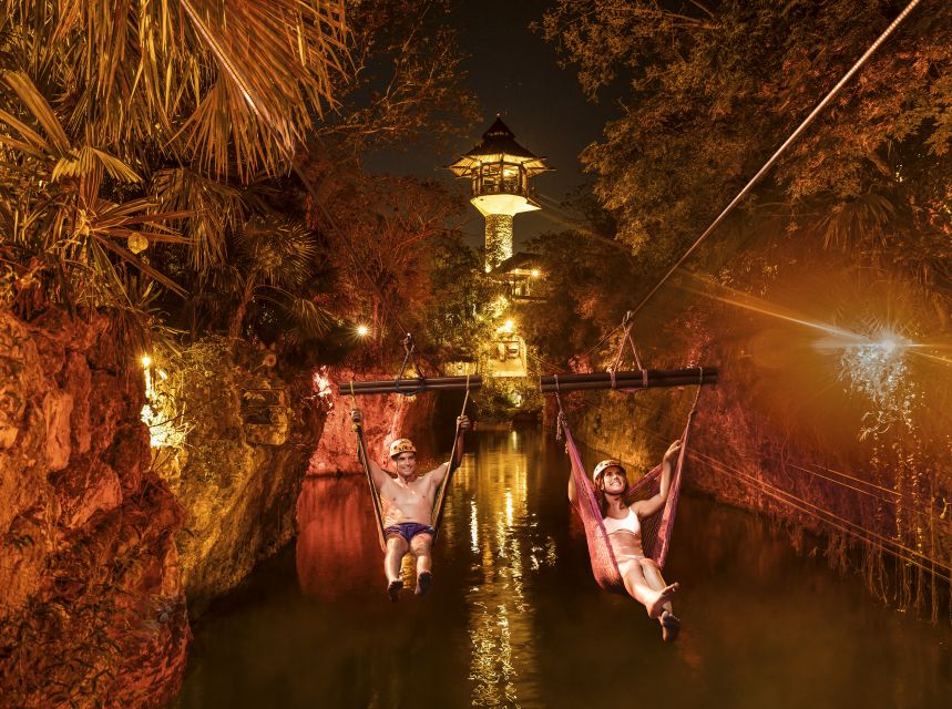 From Cancun & Riviera Maya: Xplor Fuego At Night - Key Points