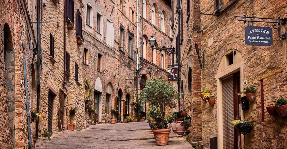 From Florence: PRIVATE Tour of San Gimignano and Volterra - Key Points