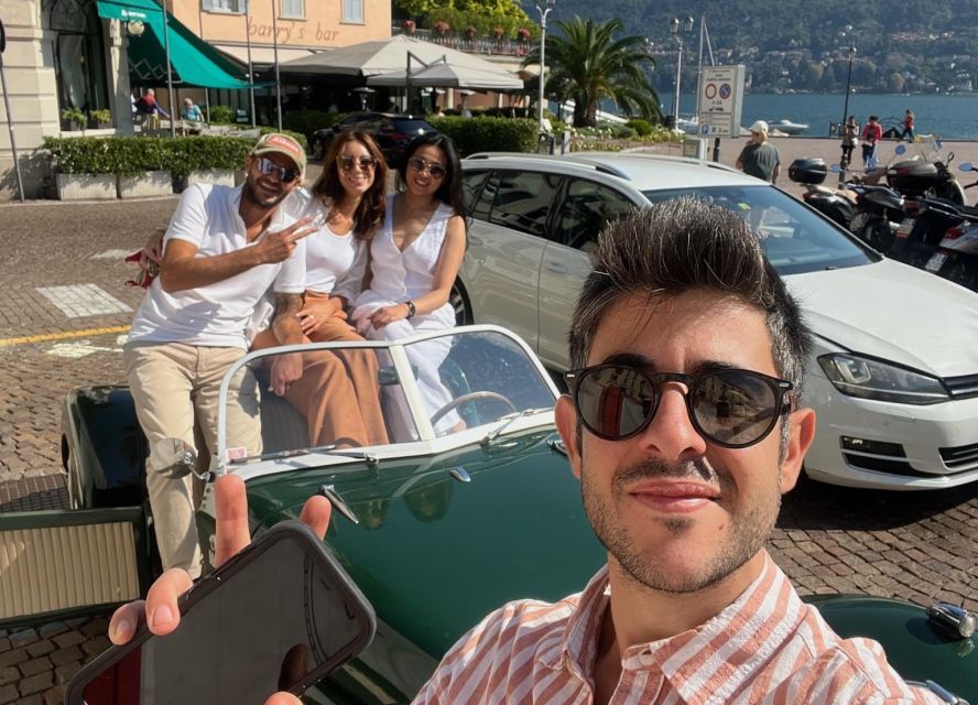 From Milan: Como Lake Tour Drive a Vintage Car - Key Points