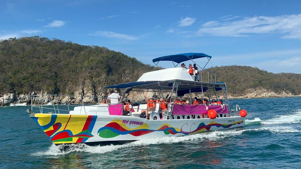 From Puerto Escondido: Huatulco 7 Bays Tour - Key Points