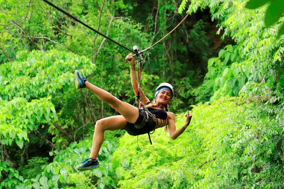 From Puerto Vallarta & Nuevo Vallarta: Canopy Zipline Tour - Key Points