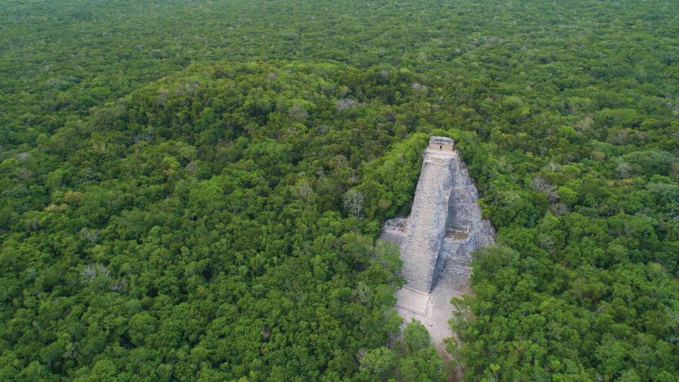 From Riviera Maya: Coba Pyramid, Mayan Ceremony, & Ziplining - Key Points