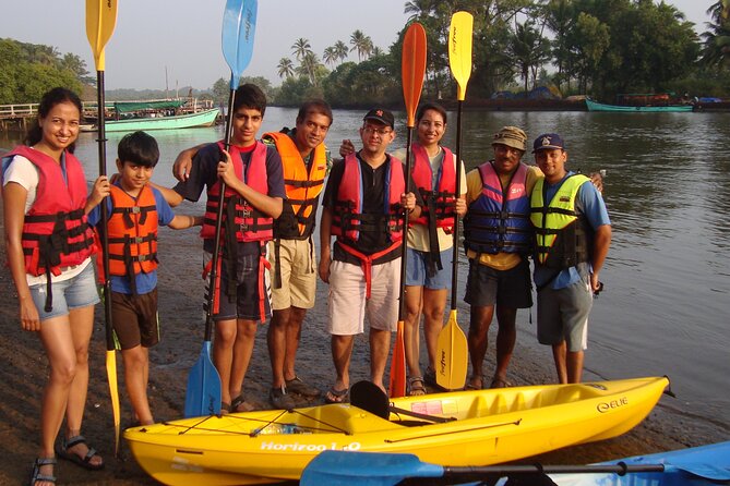 Goa Kayaking Spikes Salonia Backwaters Kayaking Experience - Key Points