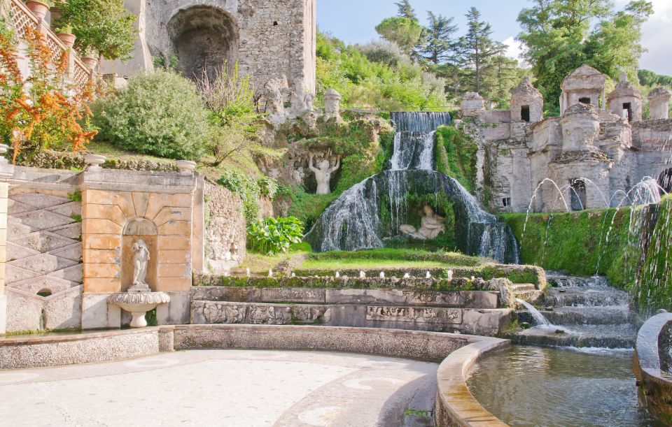 Half Day Tour of Tivoli Garden Villa DEste & Villa Adriana - Key Points