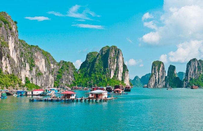 Halong Bay and Cave Full-Day Cruise,Lunch,Cave,Island,Beach From Hanoi - Key Points