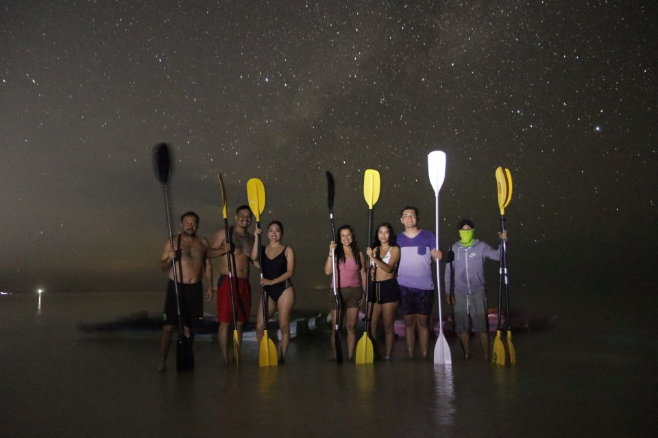 Holbox: Stars and Bioluminescent Marine Life Kayaking Tour - Key Points