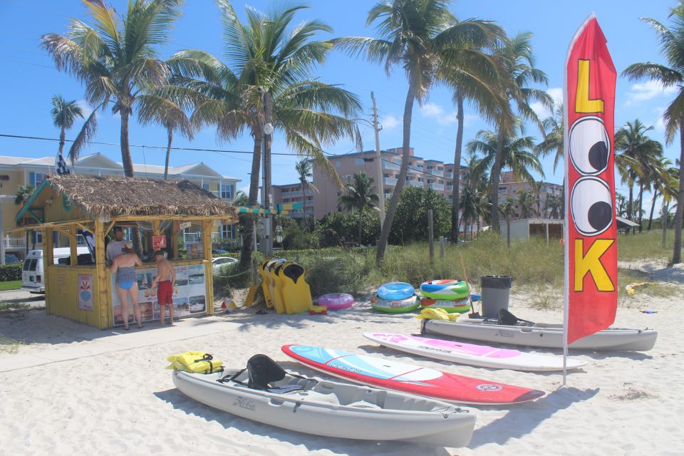 Key West: All-Day Watersports Beach Pass With Parasailing - Key Points