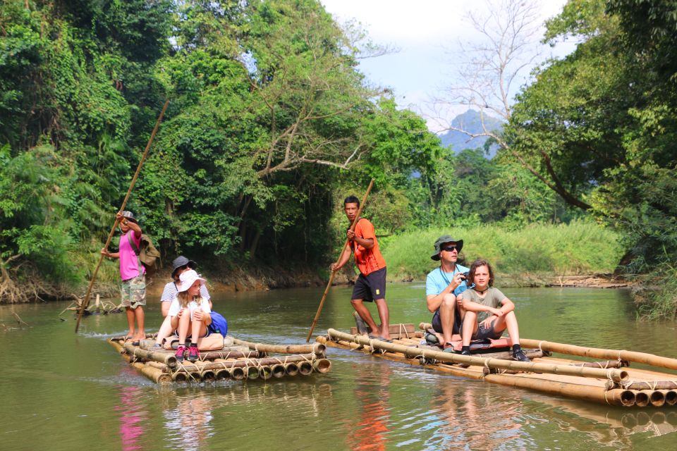 Khao Lak: Khao Sok Bamboo Rafting and Elephant Bathing Trip - Key Points