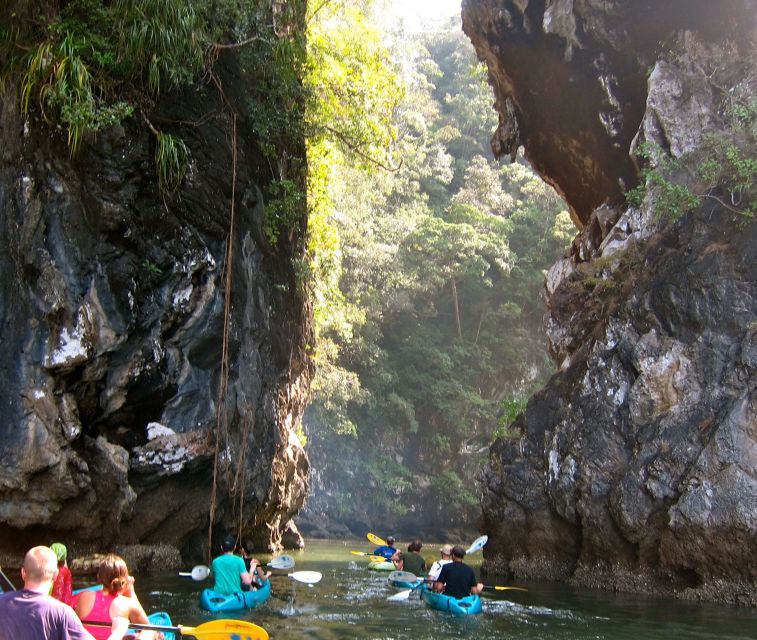 Krabi: Guided Kayaking Tour at Ao Thalane - Tour Description