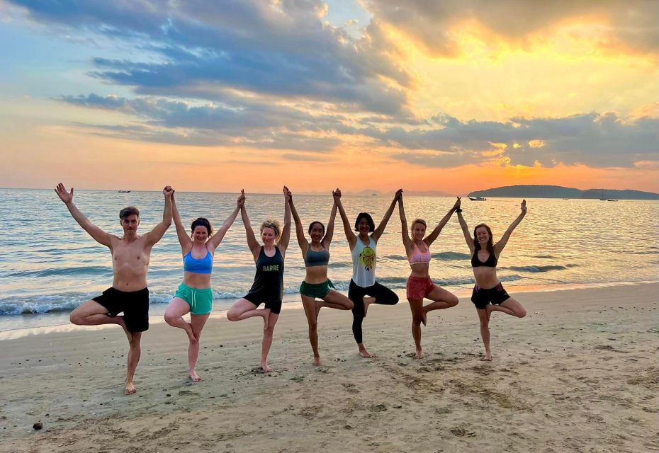 Krabi: Sunset Yoga Balance Join-in Class - Key Points