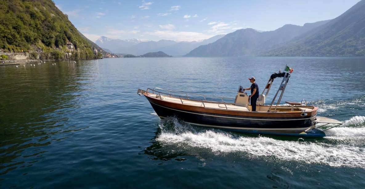 Lake Como on Classic Wooden Boat - Key Points