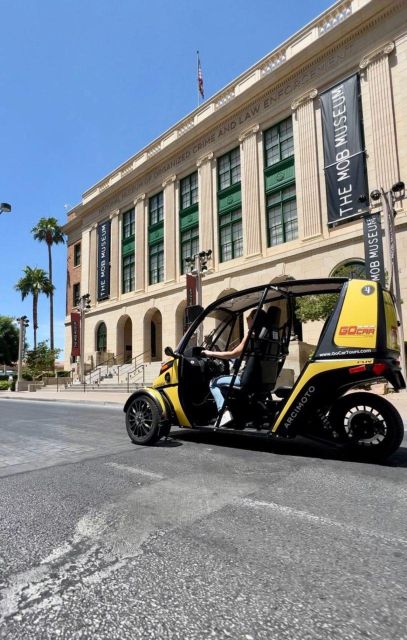 Las Vegas: GoCar Mob History Audio Tour & Mob Museum Ticket - Key Points