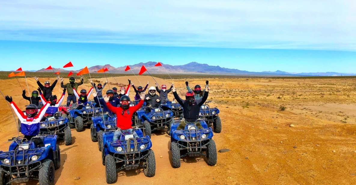 Las Vegas: Mojave Desert ATV Tour With Pick-Up - Key Points