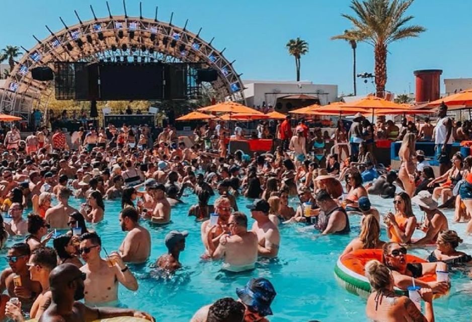 Las Vegas Strip: 3-Stop Pool Party Crawl With Party Bus - Key Points