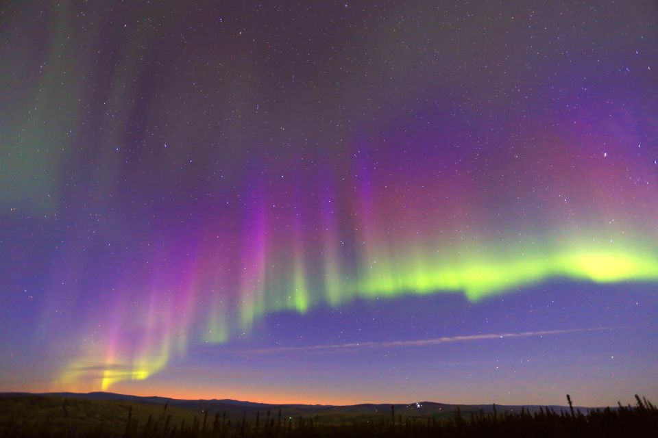 Late Night Yurt Dinner and Northern Lights - Key Points