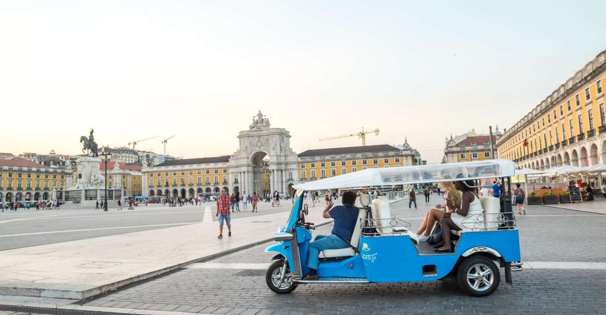 Lisbon by Tuk Tuk Guided Tour: City of Neighborhoods - Key Points