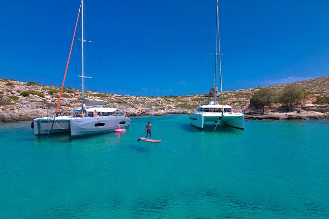 Luxe Boat Trip on Sailing Catamaran, Heraklion, Crete - Overview of the Cruise