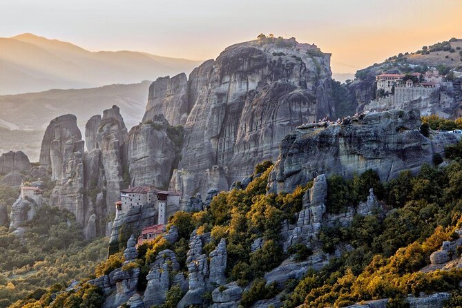 Majestic Sunset on Meteora Rocks Tour - Local Agency - Key Points